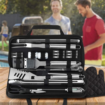 Stainless Steel Non-Stick Grilling Tool Set