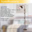 166cm Bronzed Task Floor Lamp
