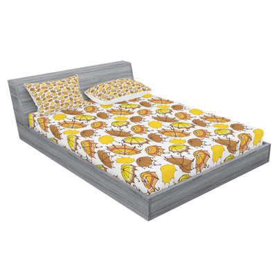 Umbrella Microfiber Sheet Set
