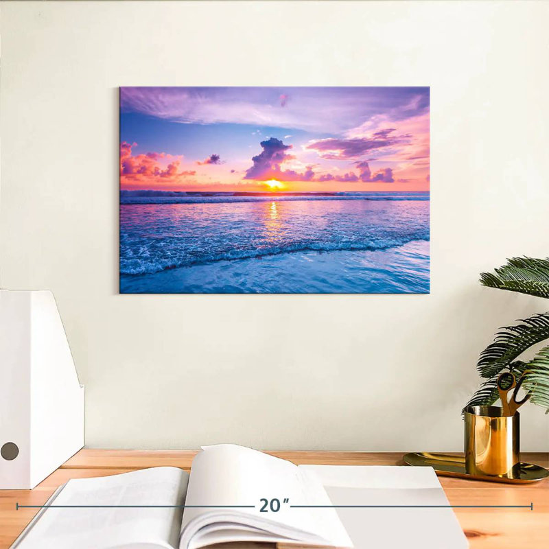 Coucher de soleil Gillard Seminyak, H 8 po x l 12 po