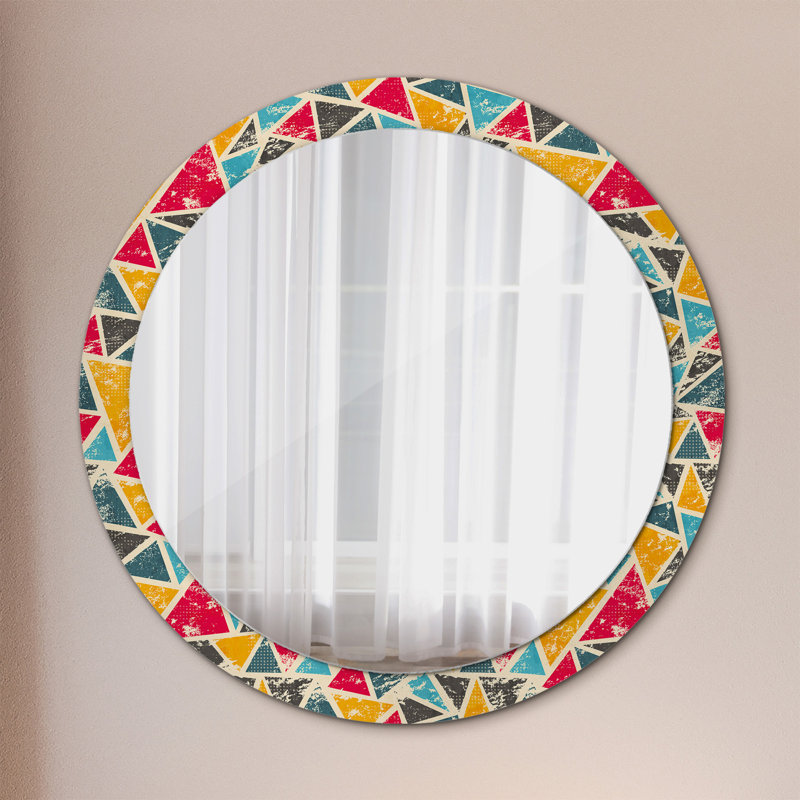 Huldar Glass Flat Wall Mirror