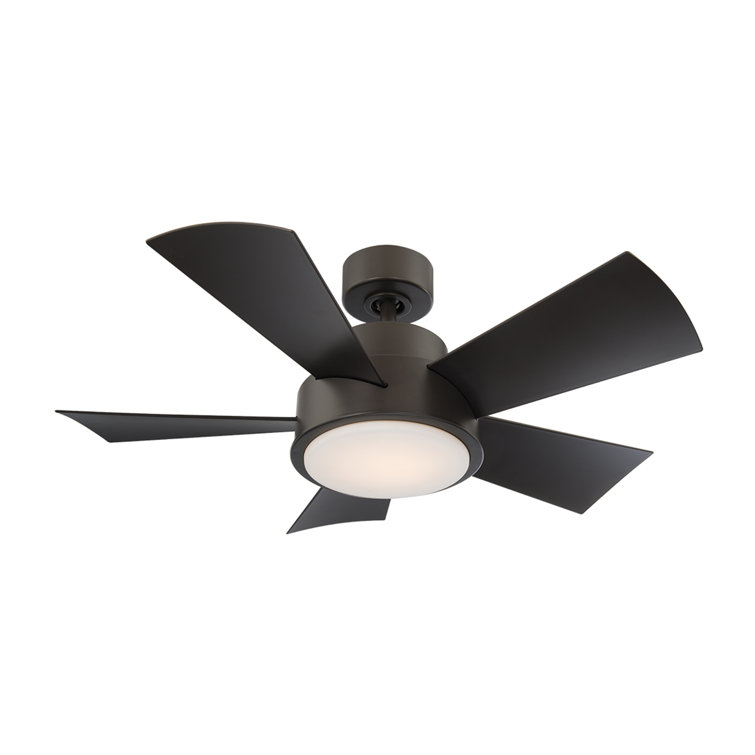 Elf 38'' 5 Blade Ceiling Fan with LED Light Kit