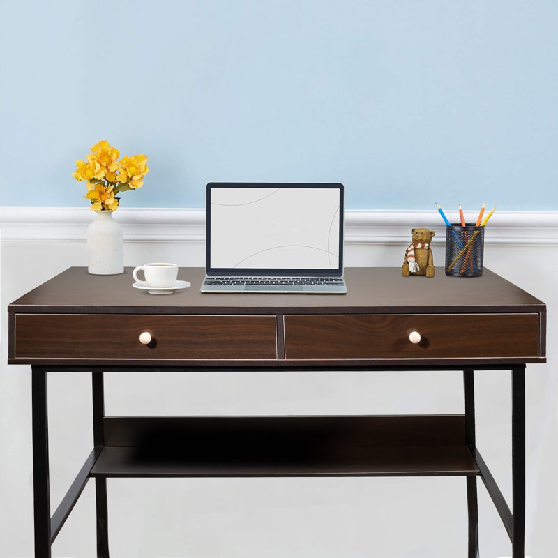 Myqueal Steel Writing Desk