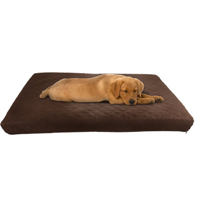 Kasper PETMAKER Waterproof Dog Bed with Removable Machine Washable Cover - Crate Mat for Dogs or Puppies