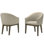 McKinleyville 2 Pieces Rounded Back Dining Side Chair 