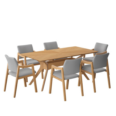 Will 70" Oak Dining Table