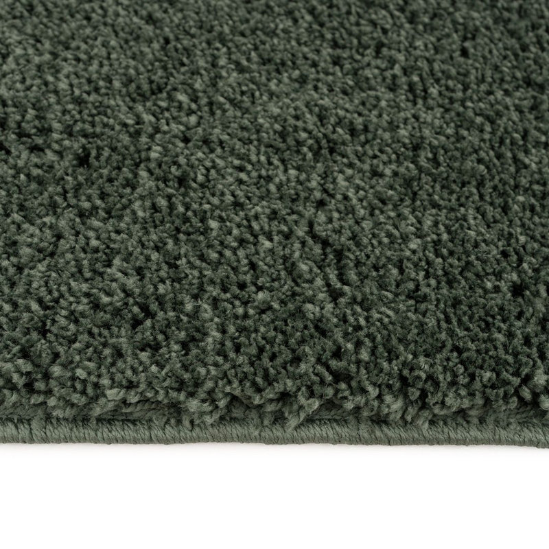 Solid Colour Machine Tufted Shag Area Rug, 160cm x 230cm