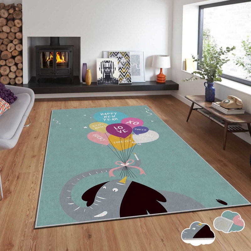 Premium Velvet Area Rug (31.5 x 55.1 inches), 100% Polyester, 740 g/m² | Non-Slip Dot Underside, Laminated Sponge for Comfort | Easy to Clean, Machine Washable at 86°F | Perfect for Home & Office Décor