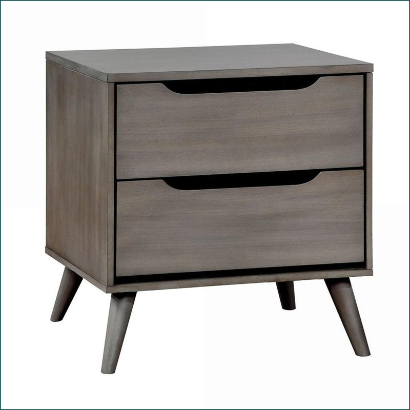 Nightstand, Grey, Grey