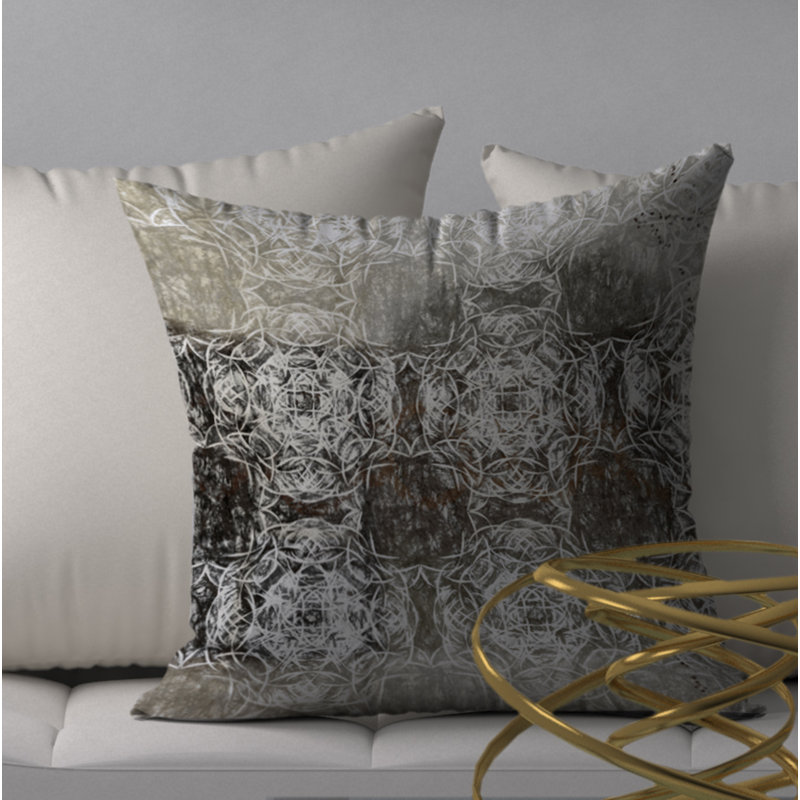 Housse et insert de coussin carré santé Adore, 18" x 18"