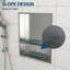 Double tablette de niche en acier inoxydable 21 "X 17", nickel brossé-1836579894-1836579895