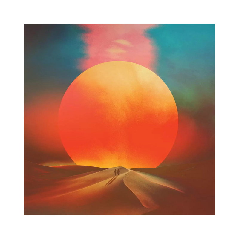 Setting Sun by Fran Rodriguez - Wrapped Canvas Print, 66.04 cm H x 66.04 cm W x 1.91 cm D