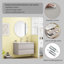 Meuble-lavabo mural 32 po-2001778343