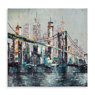 Abstract and Texturized Bridge Tablecloth | Black Livingroom Decor