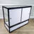 Black Aluminum Showcase Full Vision 48 Inch Frame Shelf Retail Store Display Cabinet