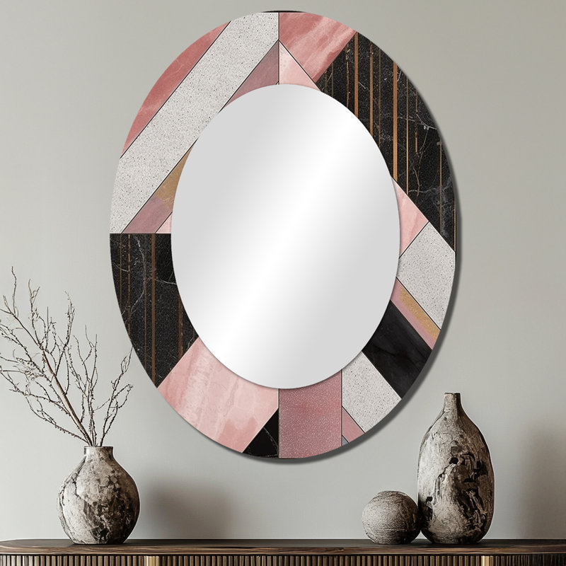 Kincheloe - Abstract Metal Mirror, 40" x 30"