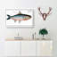Deep-Water Fish by Louis Renard - Wrapped Canvas Painting-55342627