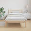 Bed Frame With Headboard Solid Wood Pine-1802286501-1802286500