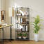 HOMCOM Industrial Bookshelf, Freestanding Bookcase-1358144327