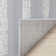 Fresno Blue Cream Modern Lines Area Rug
