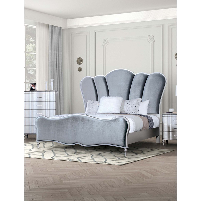 Mobilier de chambre à coucher 1pc, Argent, Grand