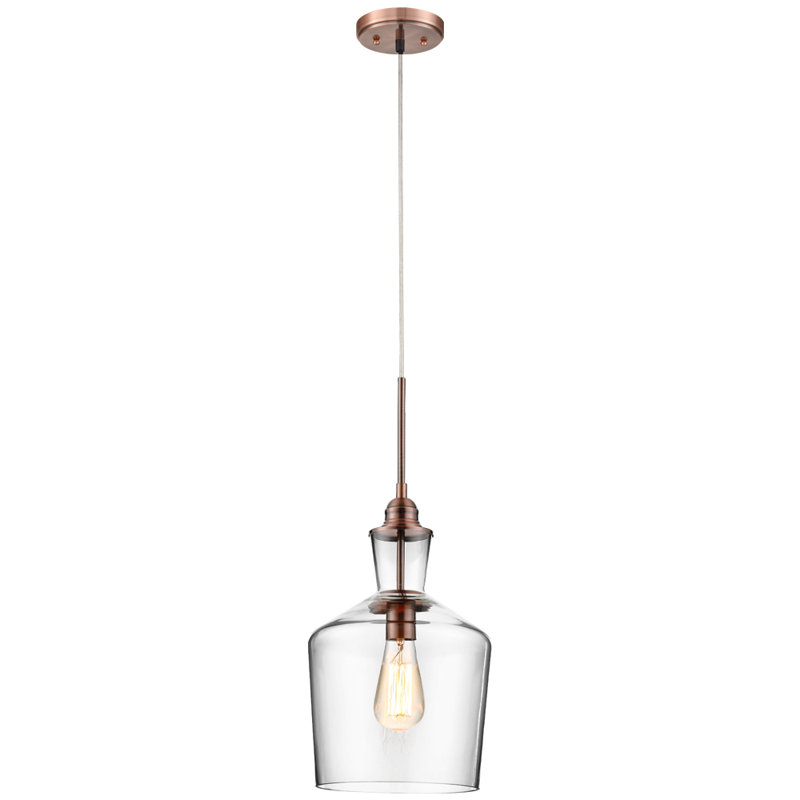 Raymonde 1 - Light Antique Brown Pendant