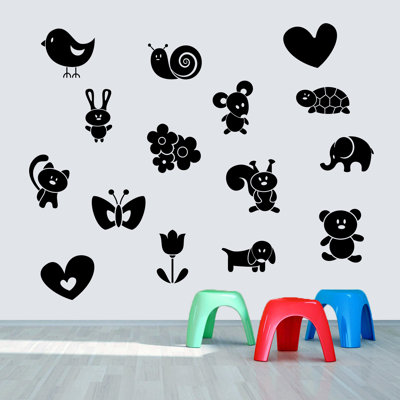 Adhésif décoratif créatures mignonnes Hearon