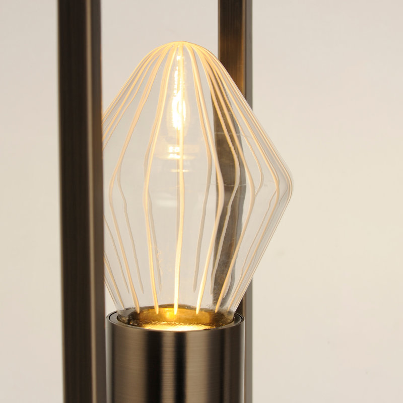 Zeppelin LED Floor Lamp, Gunmetal