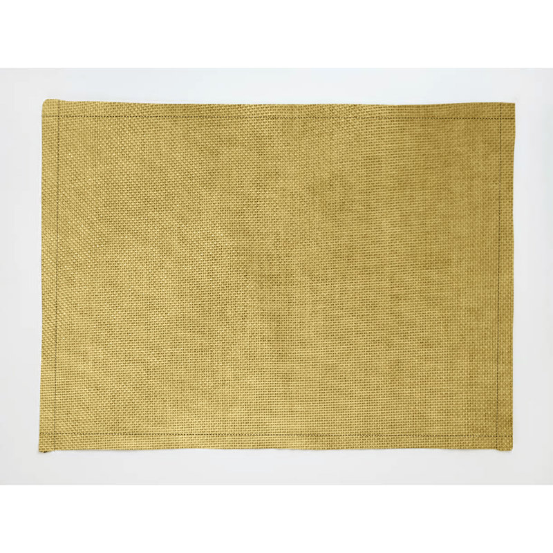 Napperons en faux jute, Doré clair