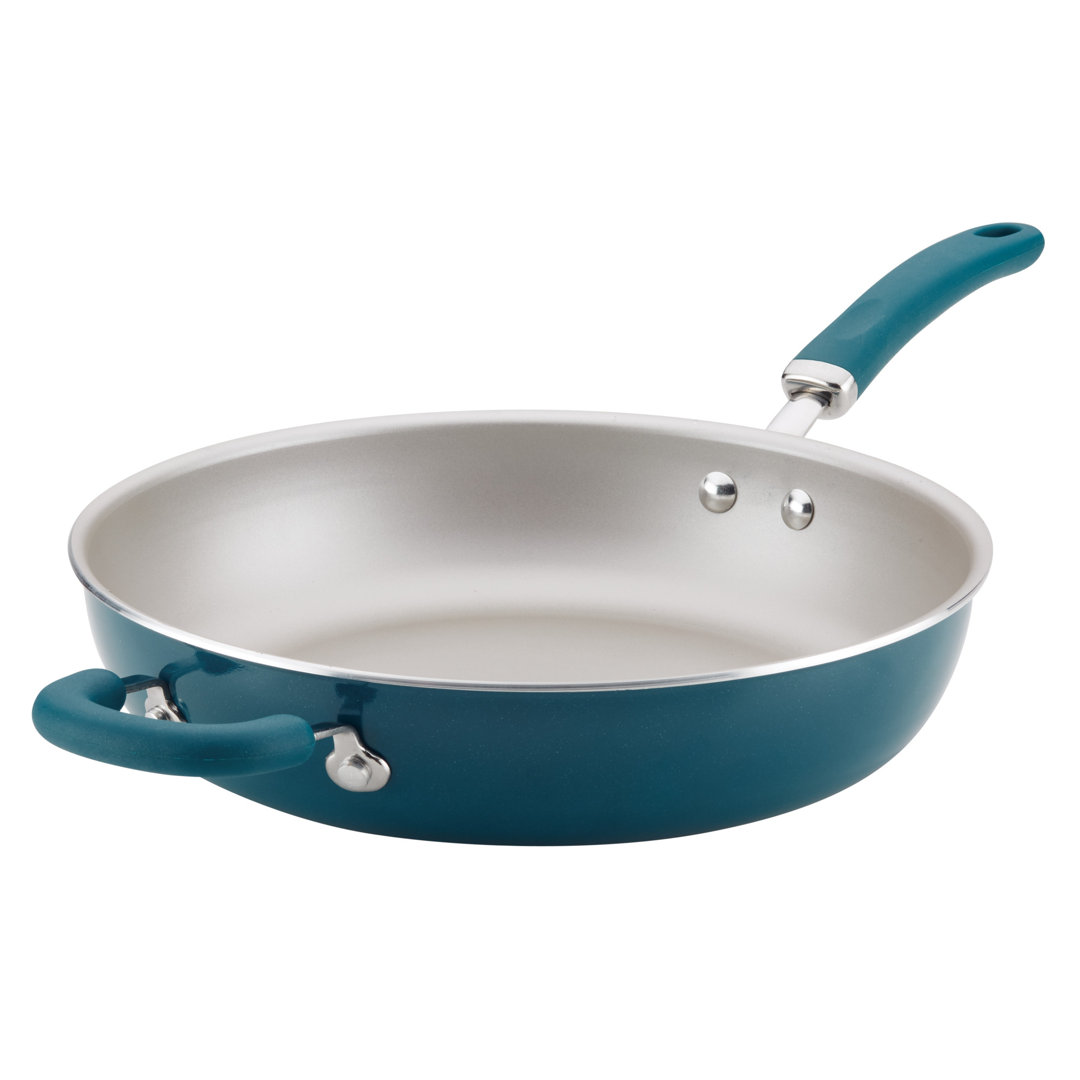 Rachael Ray Create Delicious Nonstick Deep Frying Pan / Skillet, 12.5 Inch Rachael Ray 