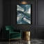 «Abstract Landscape 31», art mural sur toile bleue-959748112