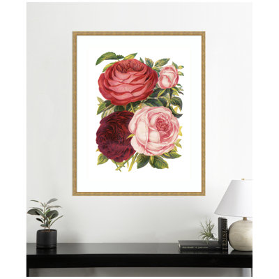 Victorian Flowers by The Creative Bunch Studio Framed Wall Art Print