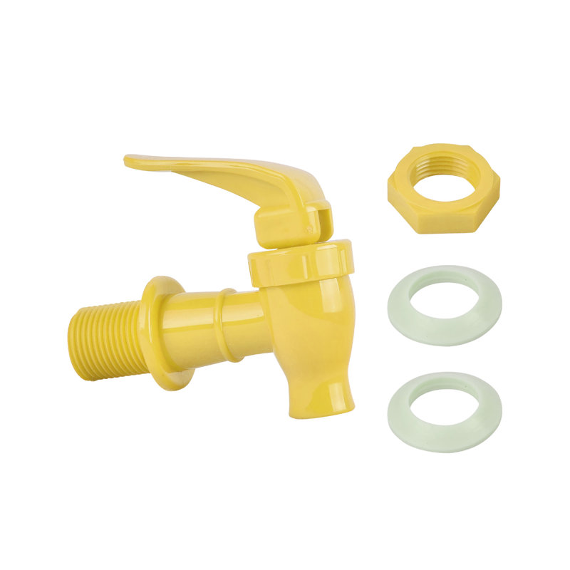 Wall Mount Laundry Faucet, Yellow