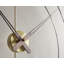 Mini Barcelona Solid Wood,Metal,Fibreglass Analog Wall Clock-86358073