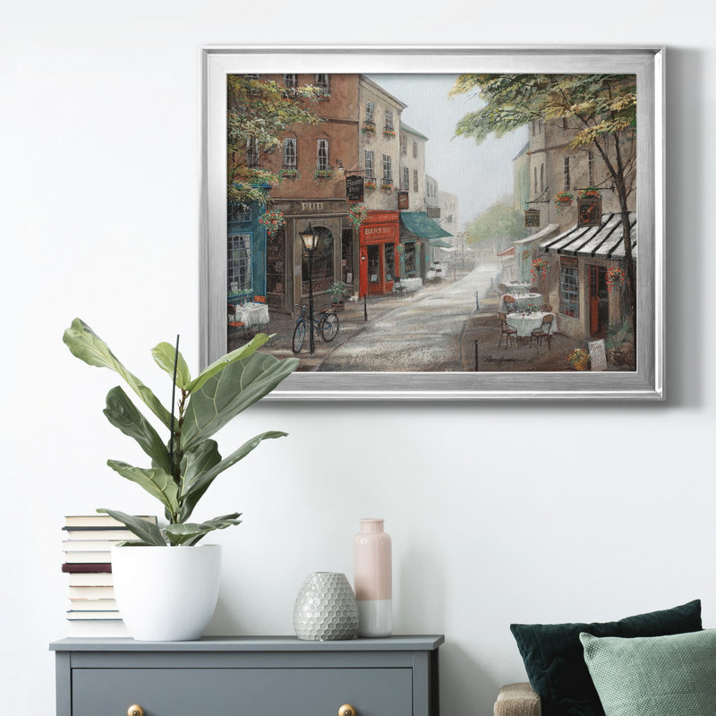 Rue's Bakery, Argent argent, H 26,5 po x l 36,5 po x P 1 po
