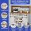 Armoire-bar de style campagnard 51,9 po Piter-227632390