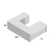 Nevjana U Desk with Double Full Pedestal Drawer Unit