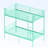 Space-saving Metal Bunk Beds With Storage, Modern Twin Over Twin