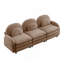 Canapé Teddy en tissu doux à 3 places, dossier incurvé et accoudoirs avec coussins lombaires incurvés, canapé modulaire à 3 places avec coussin de soutien-1884672982-1884672981