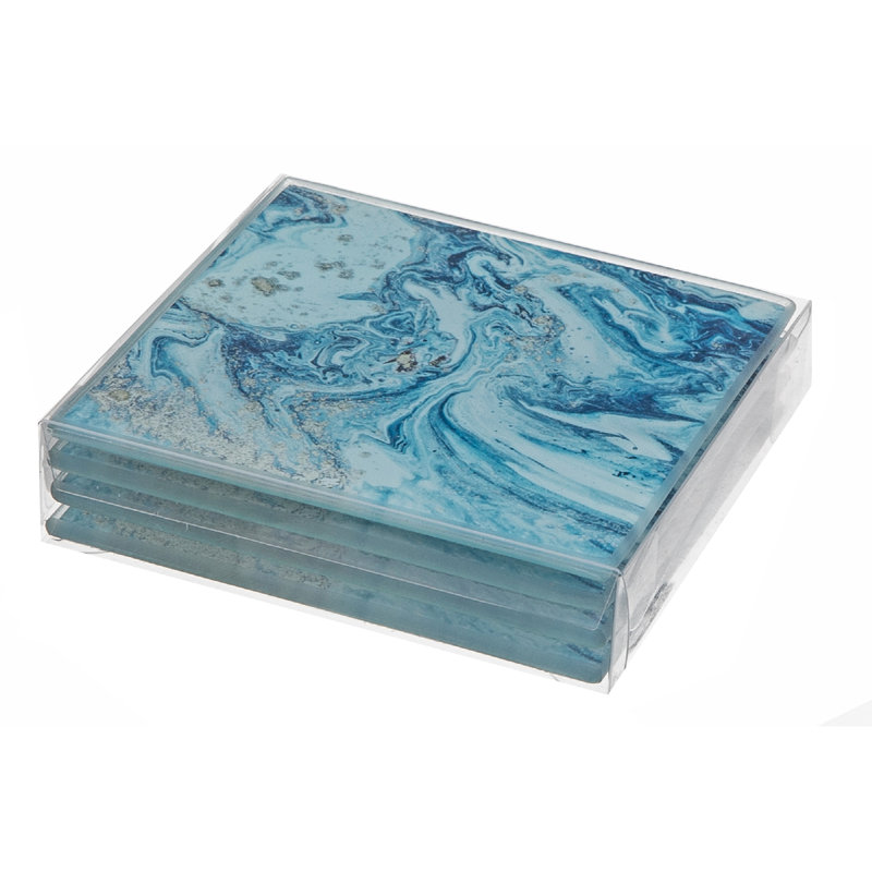 Glass Square 1 Piece Coaster