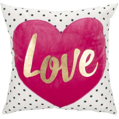 Cotton Reversible Throw Pillow