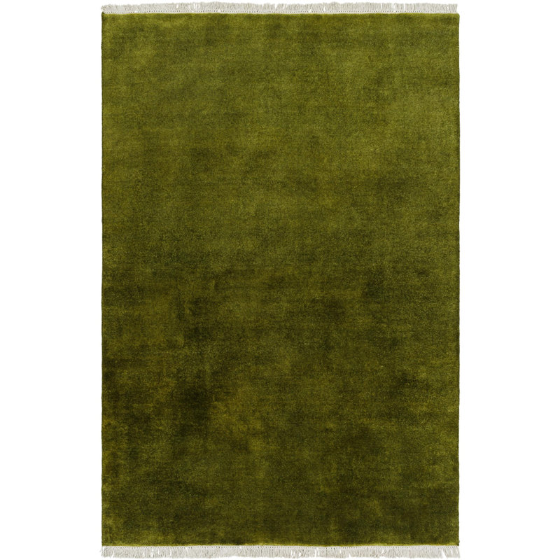 Tapis en laine tissé à la main Clio, Rectangulaire 8 pi x 10 pi