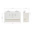 Ensemble de meuble-lavabo double 61 po Abby-87226828