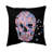 Flower skull - 18"x18" Throw pillow cover - Poly twill - Print on demand-74345878-103085407