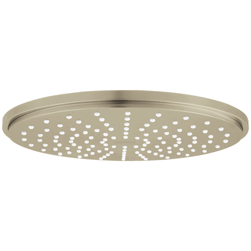 Pomme de douche à pluie Cosmopolitan, Nickel brossé Infinity