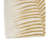 Amilynn Polystone Leaf Decorative White Vase with Gold Leaf Imprint-267640977