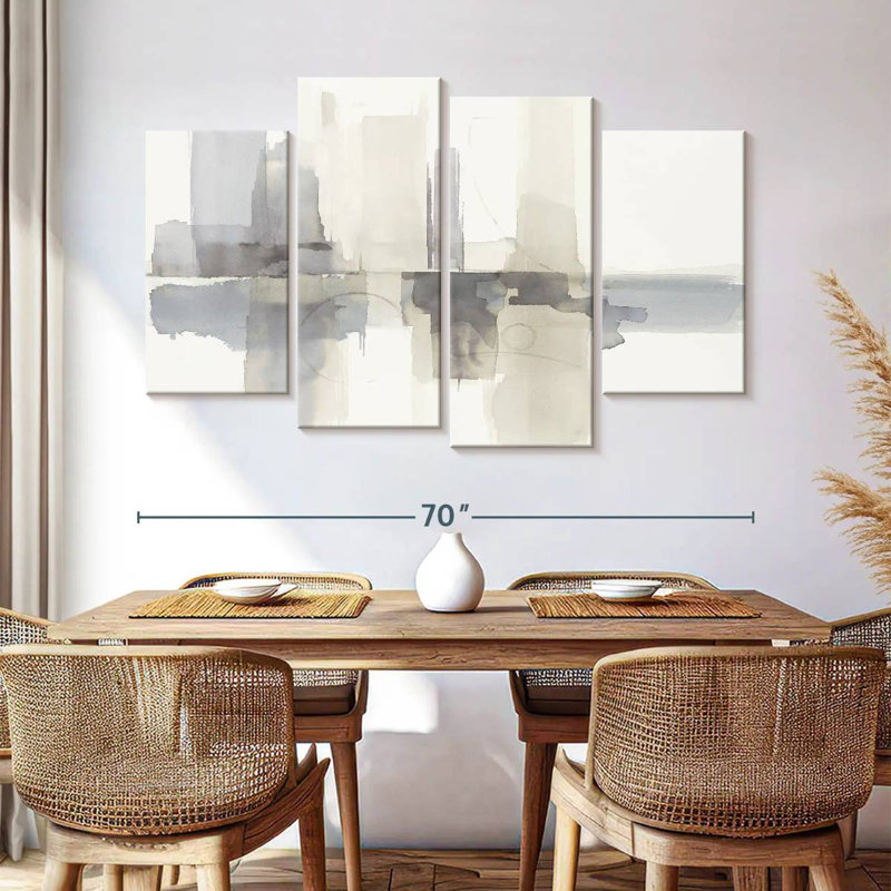 Avery Improvisation II Gray, 42" H x 68" W