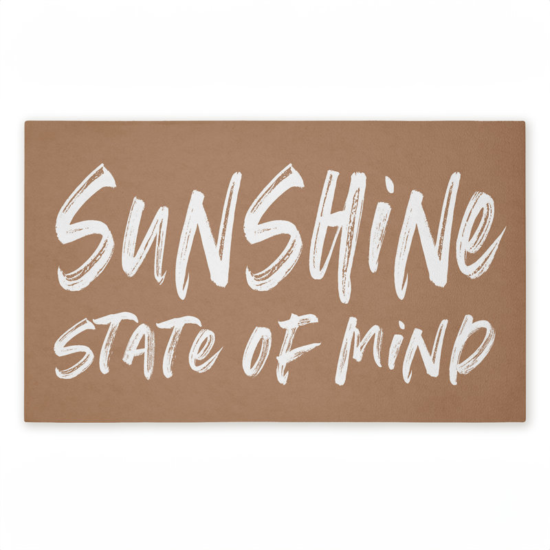 Paillasson Sunshine Summer Sentiment, Sentiment d'été Sunshine