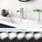 ADA Waterfall Single Hole Handle Brass Bathroom Faucet with Drain-119208968