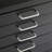 40.37 " Wide 5 Steel Lateral Filing Cabinet